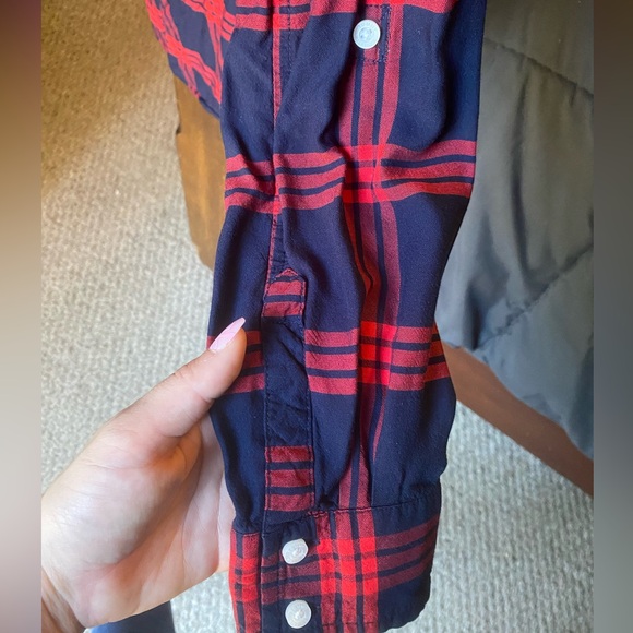 Women’s XS Tommy Hilfiger flannel - Picture 6 of 7